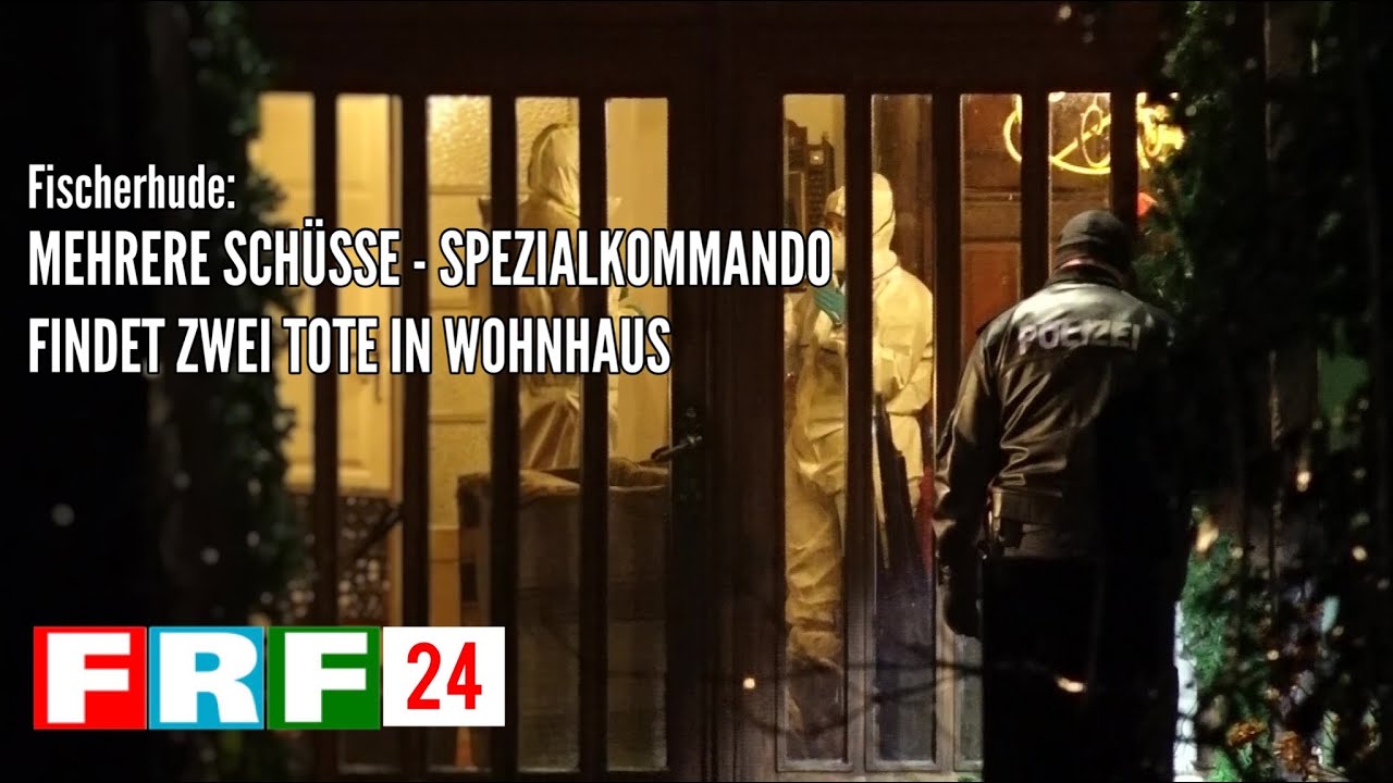 Fischerhude: Mehrere Sch&uuml;sse - Spezialeinsatzkommando st&uuml;rmt Wohnhaus und findet Mann und Frau tot