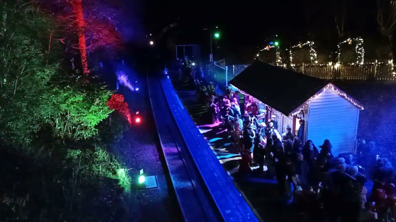 Telford Steam Railway. The Polar Express. Sunday 14/12/2025. Part 1