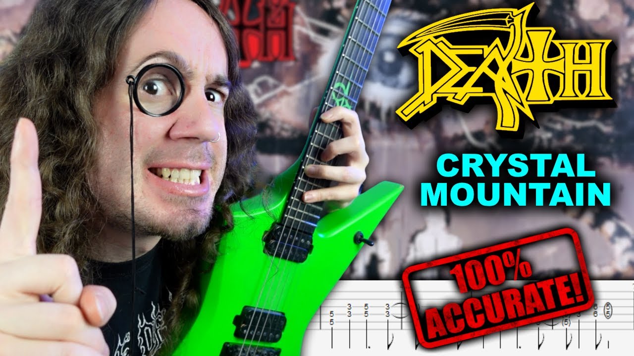 How To REALLY Play The CRYSTAL MOUNTAIN Solo (w/ Tabs!)