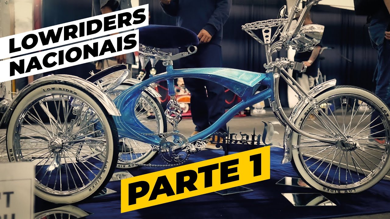 Bikes lowrider no Bike Show Otra Vida PARTE 1. Pedaleria