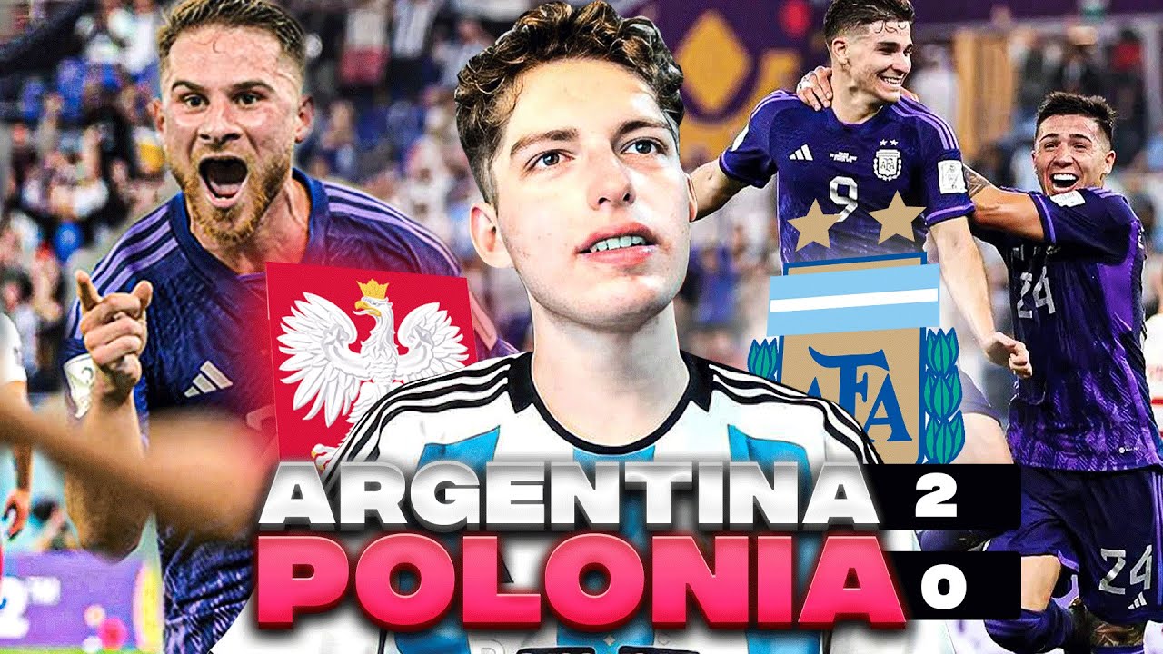 ARGENTINA 2 POLONIA 0 - VICTORIA CON AUTORIDAD
