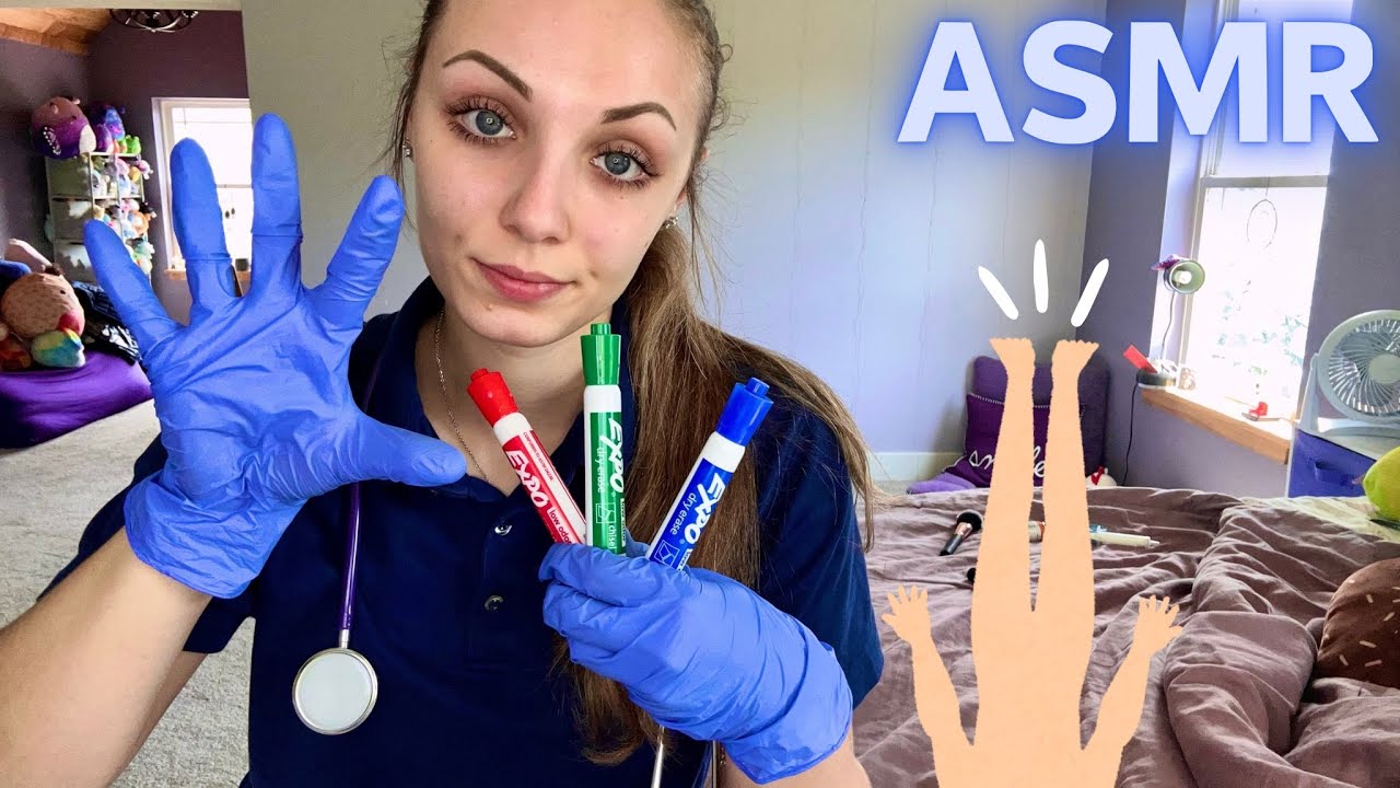 ASMR Full Body POV Cranial Nerve Exam! 🧠