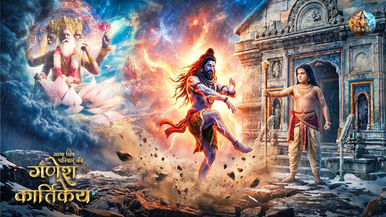 माँ की आज्ञा निभाते महादेव के प्रचंड क्रोध को कैसे शांत करेंगे गणेश जी ? | Ganesh Kartikeya | New Ep