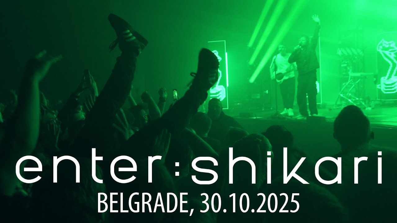 ENTER SHIKARI - Live in Belgrade, 30.10.2025 (FULL SET)