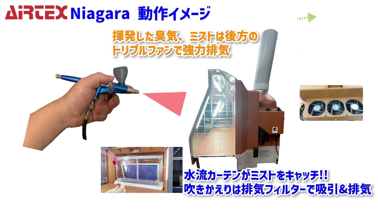 【ビックカメラ】エアテックス提供 ウォーターブース「Niagara」を動画でご紹介