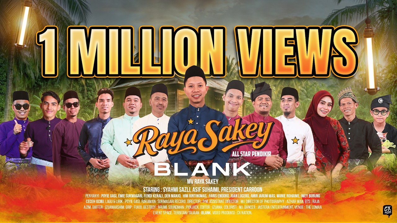 Raya Sakey - All Stars Pendikir (Official Music Video)