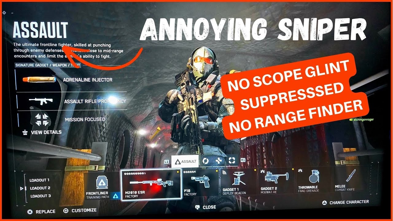 Assault Class Sniper = Annoying LOL 31-4