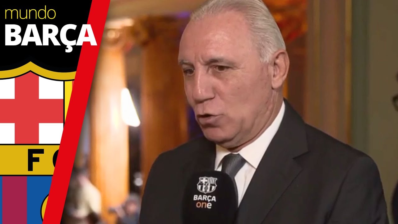 Hristo Stoichkov habla en la Gala del 125º Aniversario del FC Barcelona