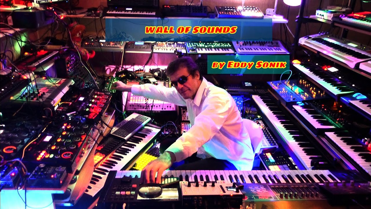 🌐 WALL OF SOUNDS ep1 by Eddy Sonik 🎧 #STUDIO #LIVE #AMBIENT #SPACE-X #DRONOLOGY #NOISE