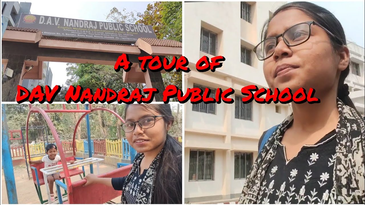 My vlog - Visited DAV Nandraj Public School ..for Shanvi admission 👍