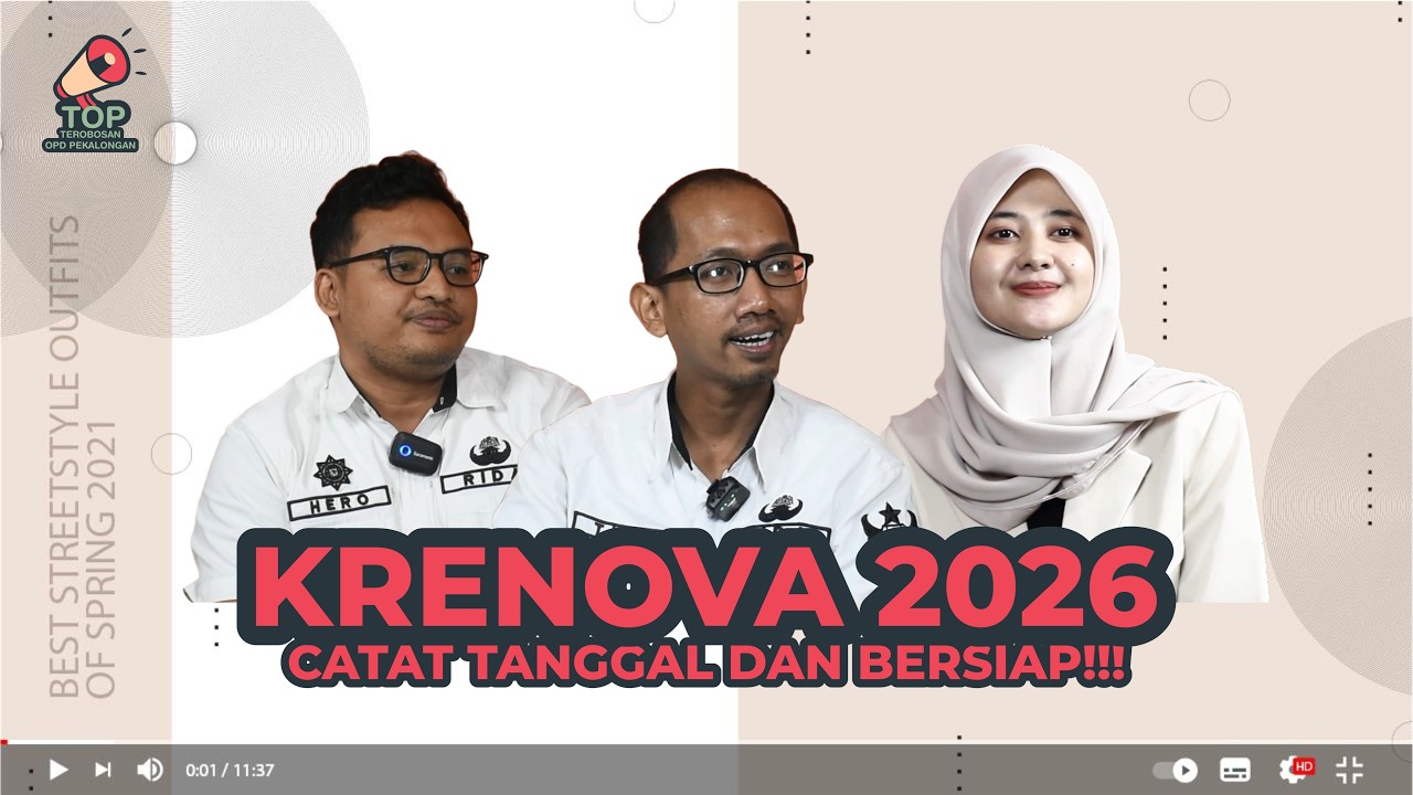 TERAKHIR PENDAHTARAN 6 MARET! CURAHKAN IDE KREATIVITASMU DI KRENOVA 2026!