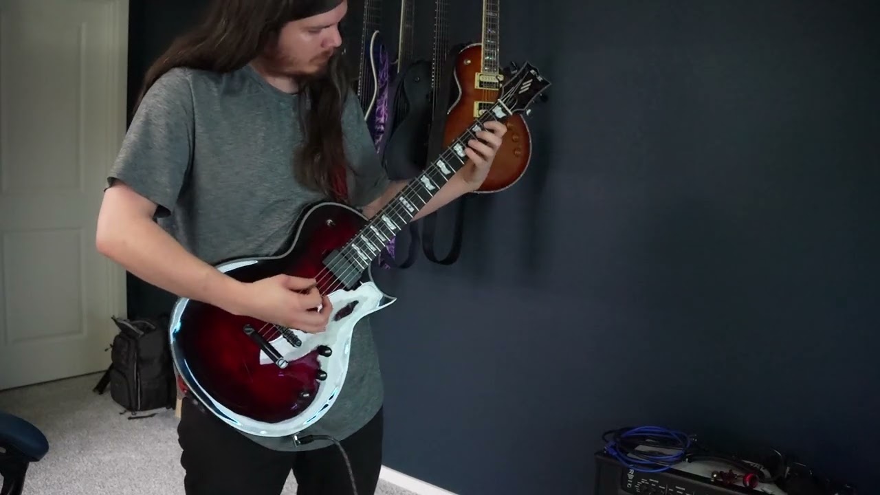 SpiritWorld - Crucified Heathen Scum Guitar Cover