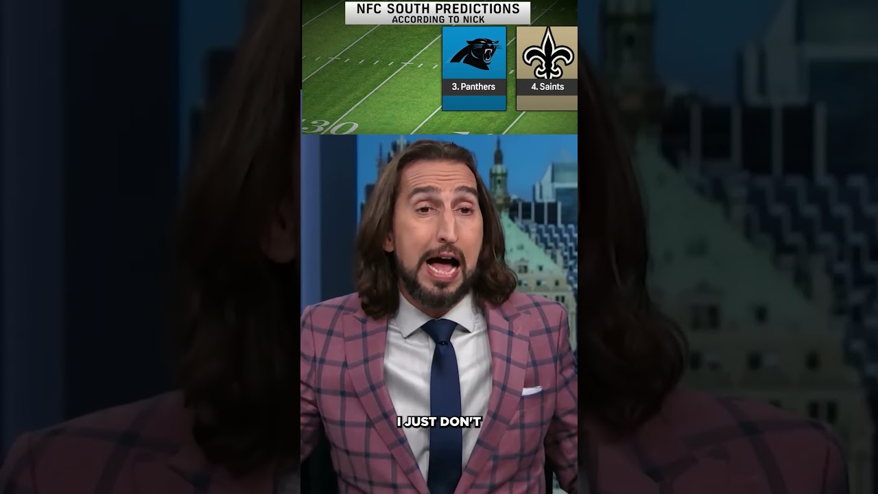 Nick has TWO playoff teams from the NFC South 👀 #NFL #football #falcons