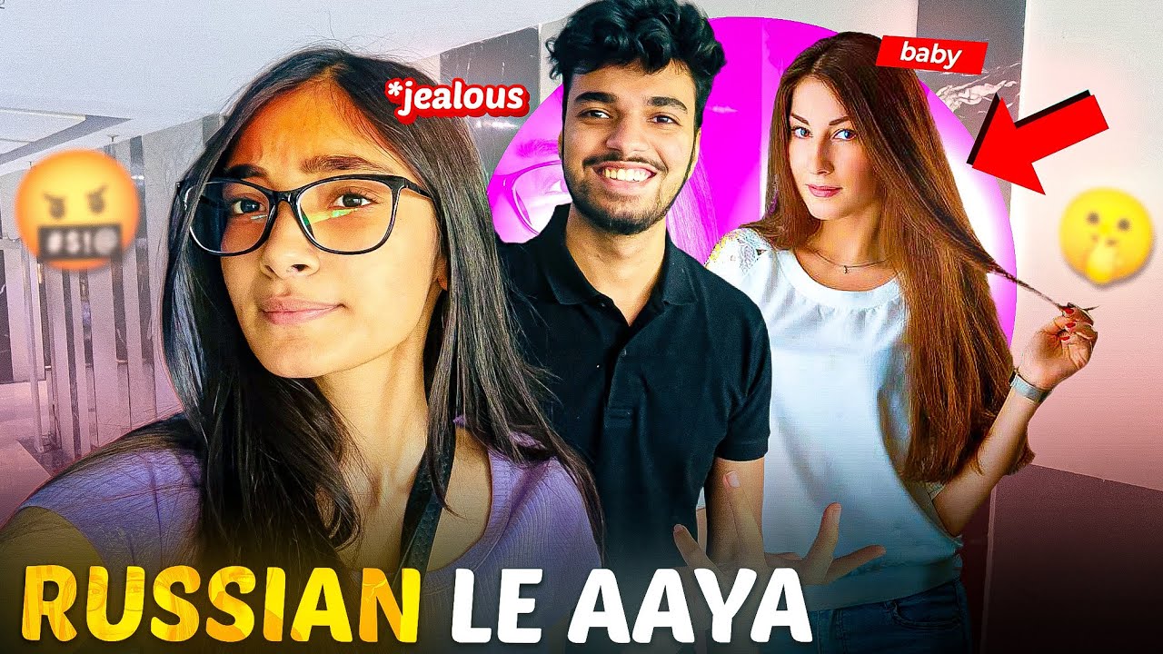 Russian Girlfriend Prank On Prisha 😍 *She Got Jealous 🥵 | She Called My Dad 😭
