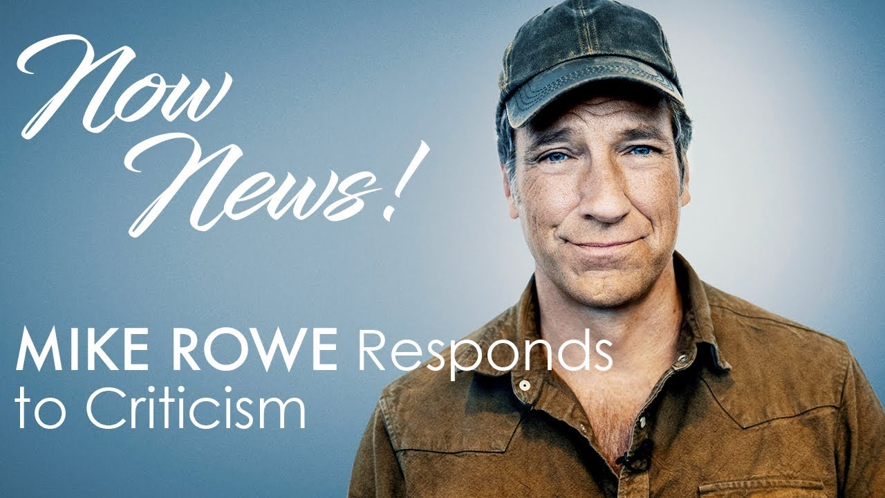 Now News! Mike Rowe Responds to Criticism for Joining Christian Network