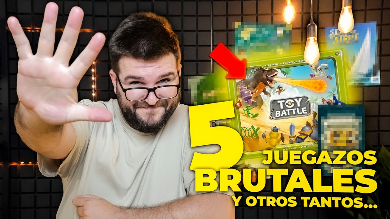 5 JUEGOS DE MESA BRUTALES y más...