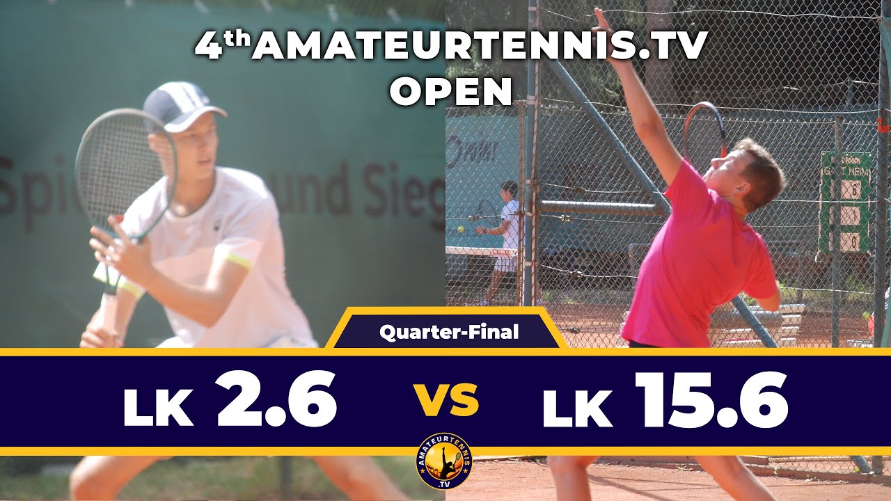🎾 Viertelfinale | Nicolas (LK 2.6) vs Patrick (LK 15.6) | 4. ATTV Open