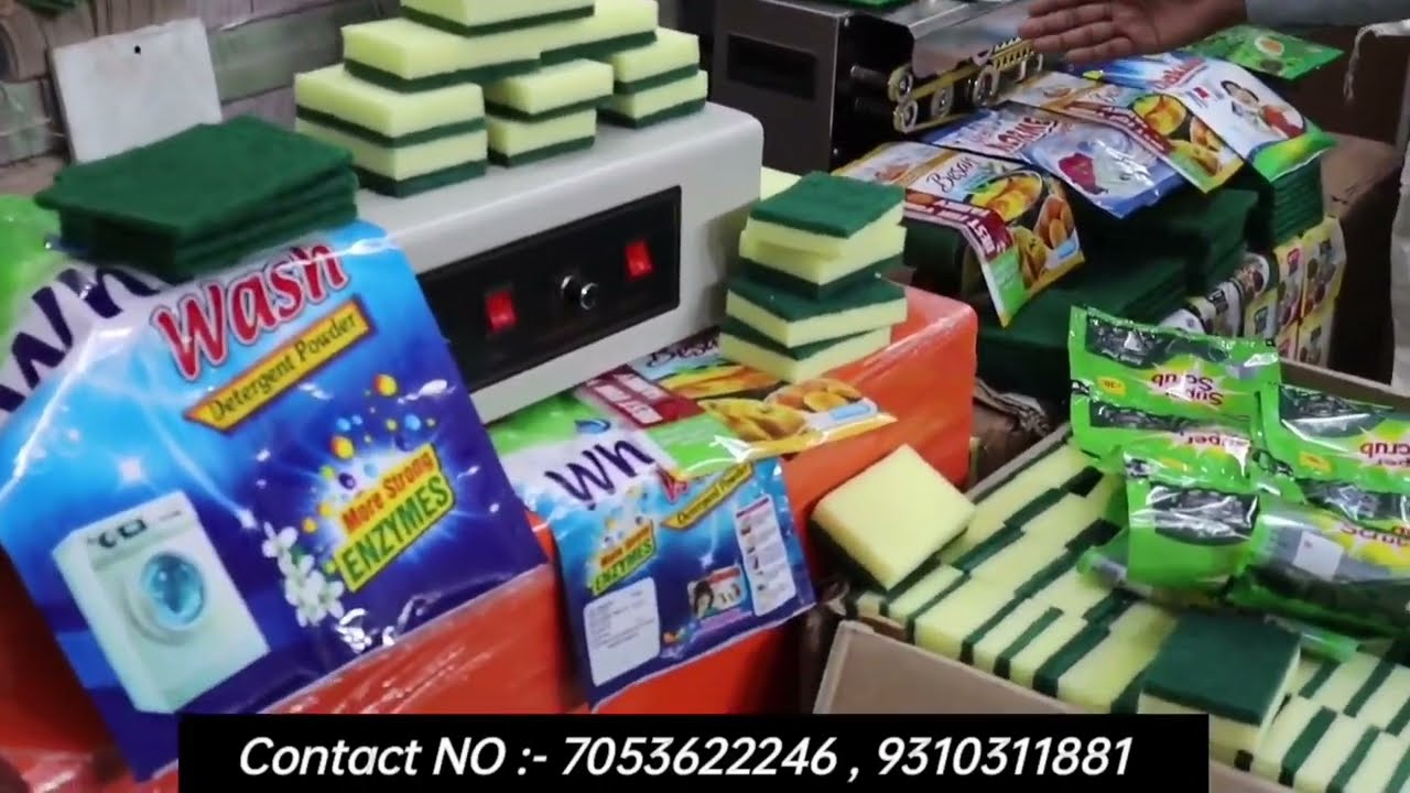 Green Pad Packing Machine | Scrubber Pad Packing Machine | Scrubber Packing Business | Joona Packing