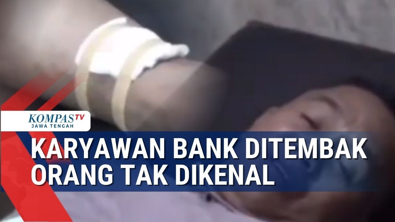 Karyawan Bank Ditembak Orang Tak Dikenal