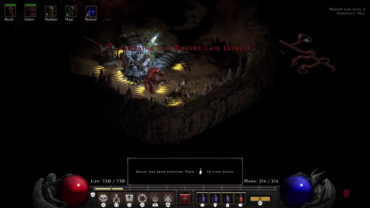 Diablo 2 Resurrected Part 2 Act 2 Hell