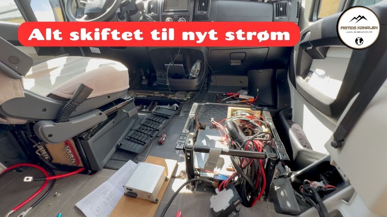 Alt skiftet til nyt strøm