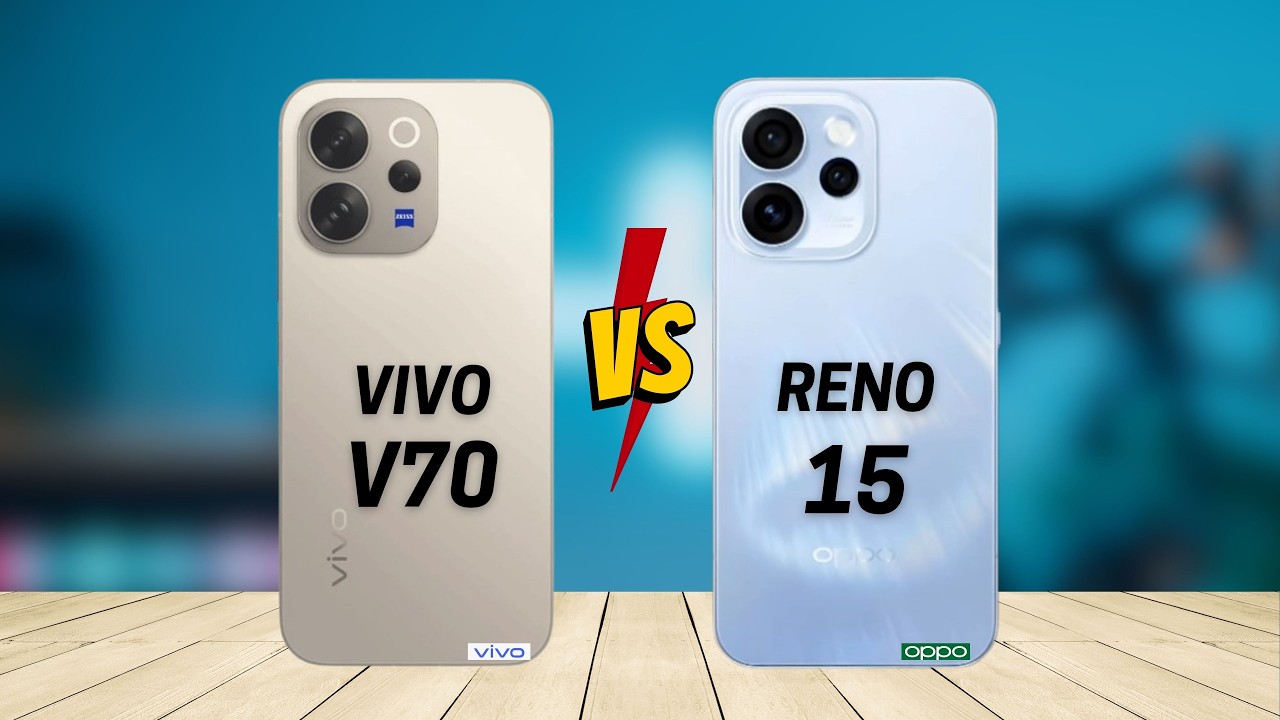 Vivo V70 vs Oppo Reno 15