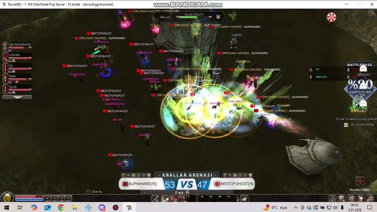 ALPHAHARD vs bestofghost SAVAŞ 1