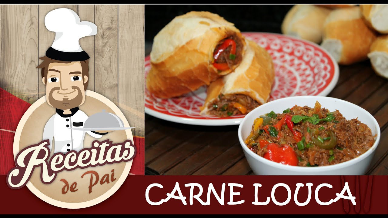 RECEITA CARNE LOUCA FÁCIL #33 Receitas de Pai