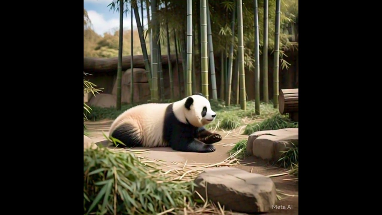 #PandaLove #PandaCubs  #PandaPlaytime #PandaNation  #WildlifeWonders #CuteAnimals /metaAI