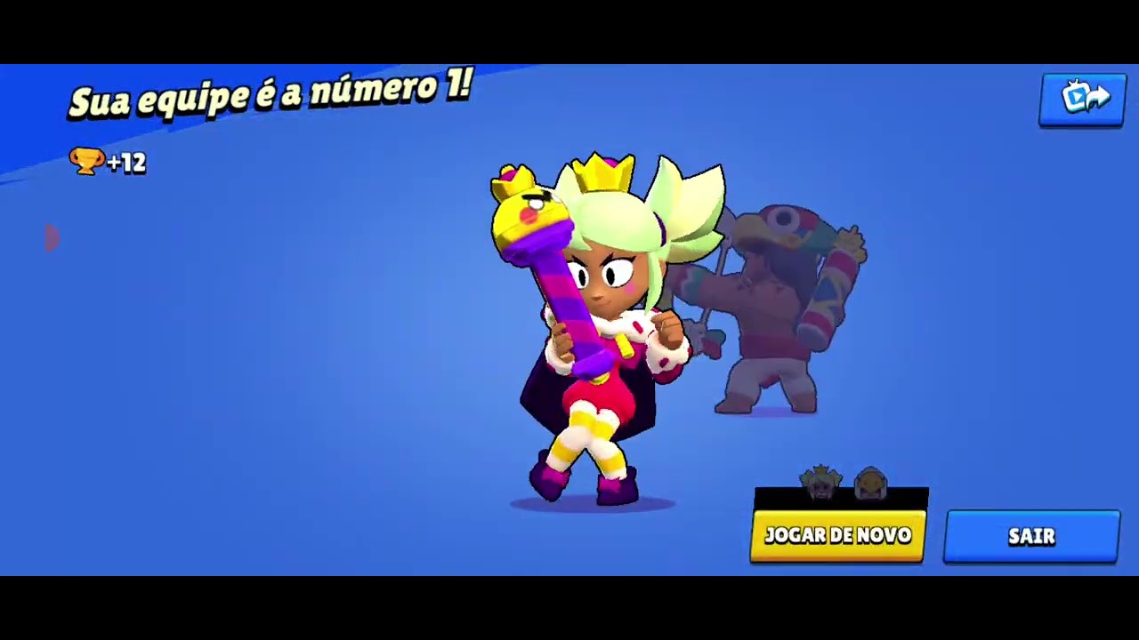 Joguei Brawl stars com meu amigo 