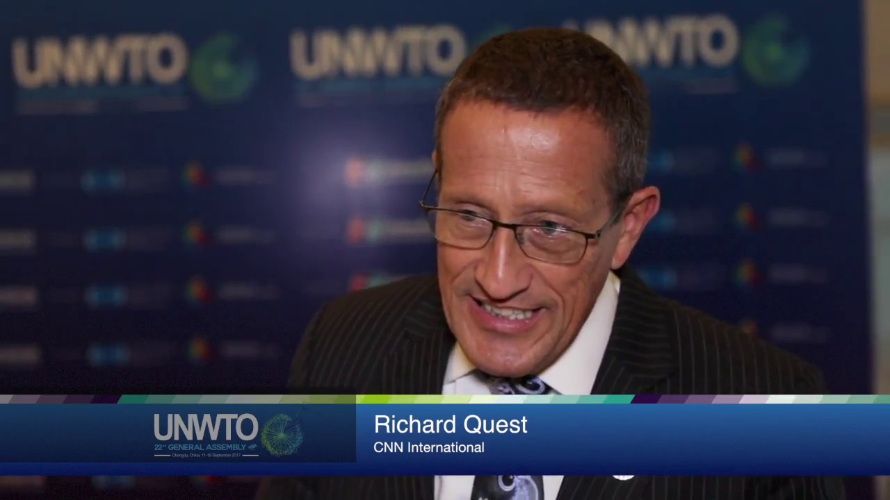 Interview with Richard Quest of CNN International on tourism and the media