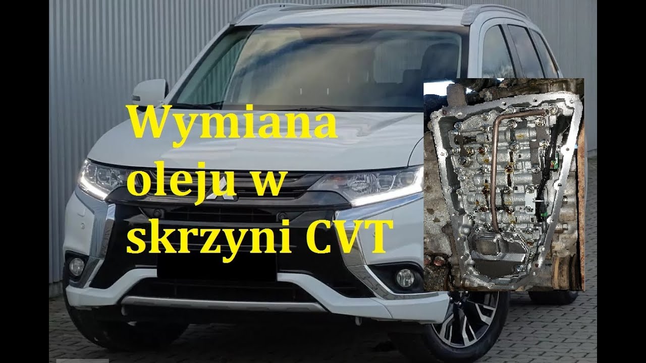 Mitsubishi Outlander III - wymiana oleju i filtr&oacute;w w skrzyni CVT