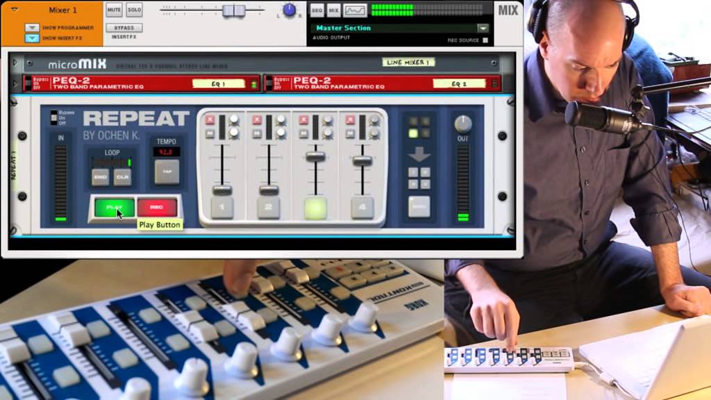 Repeat Looper demo - live-looping cover of Such Great Heights by The Postal Service