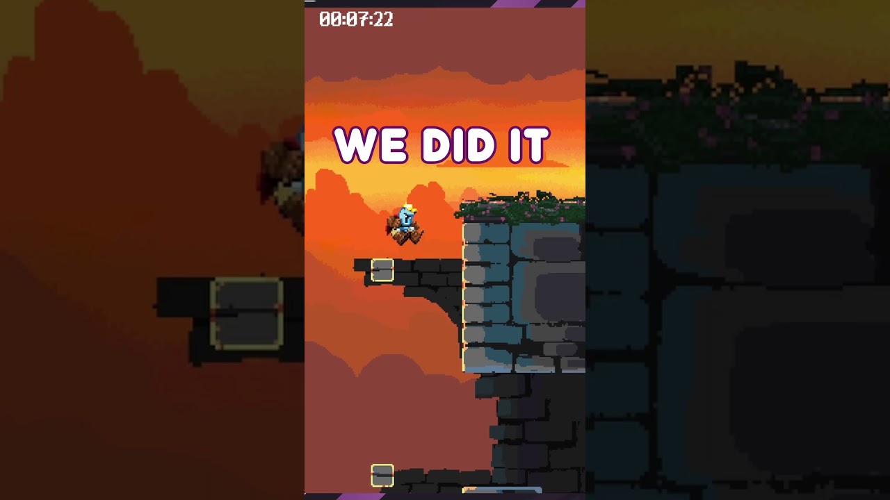 Rainhoe's First Jump King Speedrun