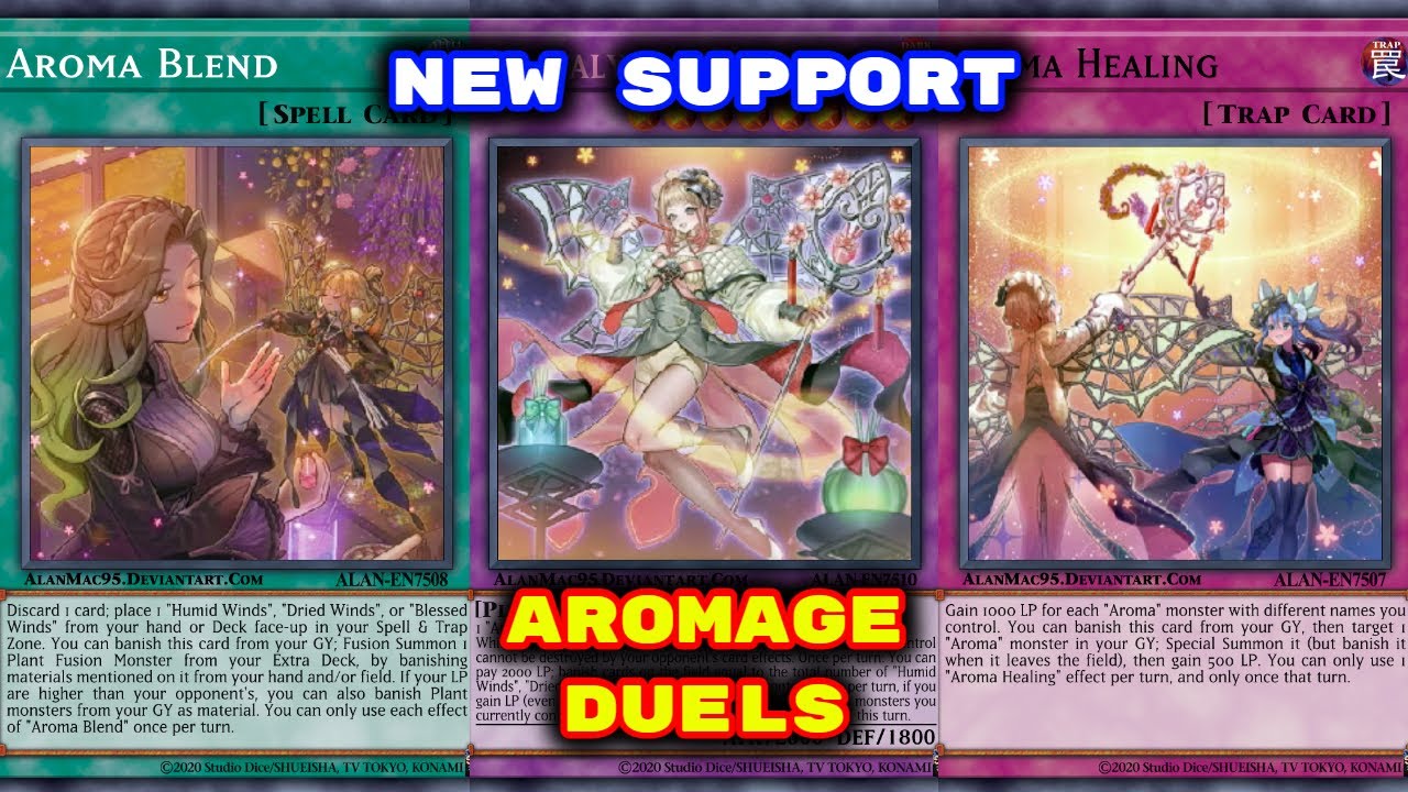 910 - Yugioh - Aromage Duels (New Support) (2023) (Deck Download in Description)
