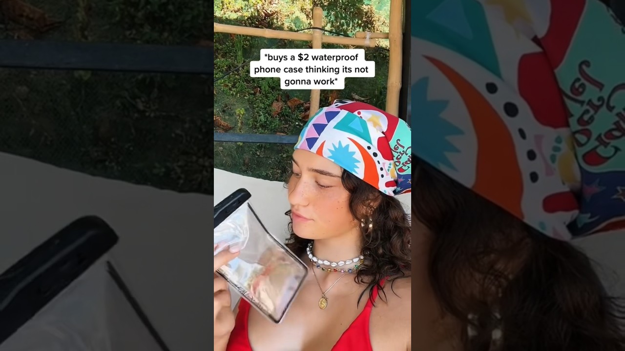the results from this $2 phone case are insane🤯 #underwater #shorts
