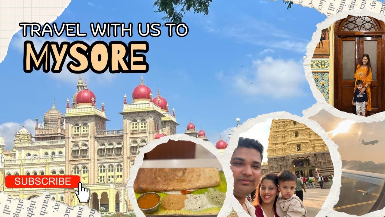 Avik’s First flight | Mysore trip | #mysorepalace #firstflight 