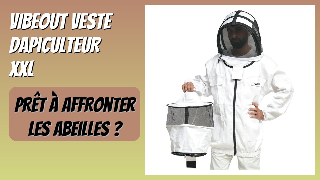 AVIS (2026) : VIBEOUT Veste dapiculteur XXL. DÉTAILS