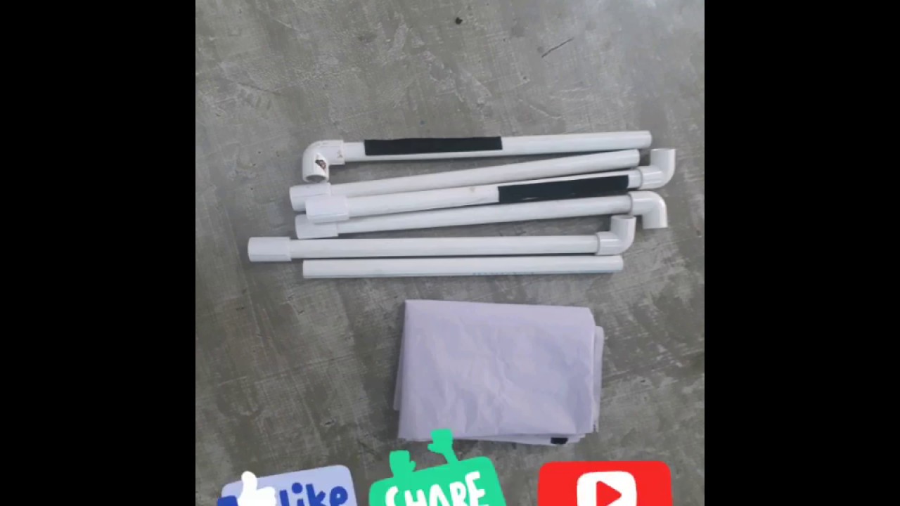 How to make low cost projector screen using pvc pipe