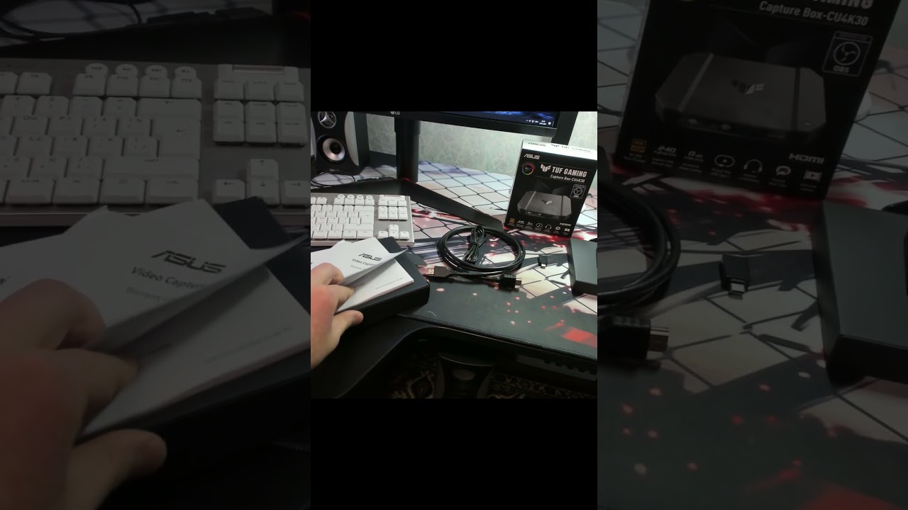 Комплектация TUF GAMING CAPTURE BOX-CU4K30