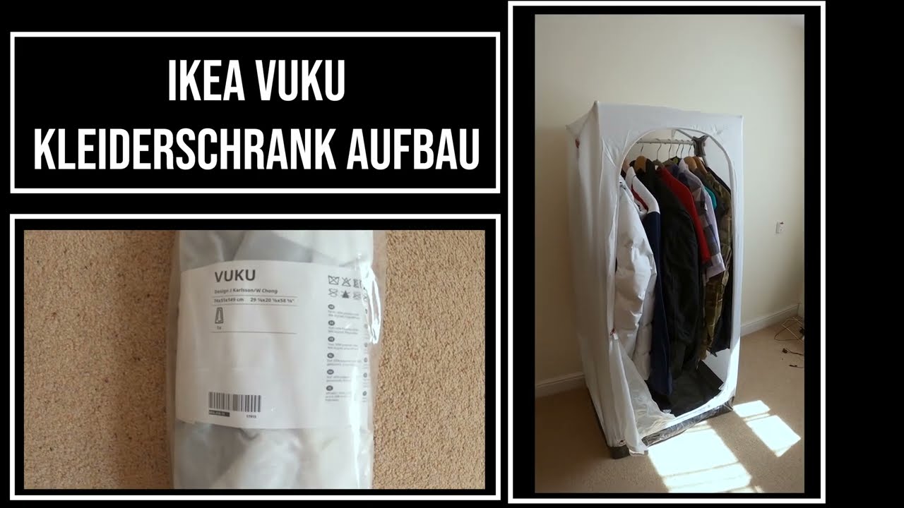 Ikea Vuku Kleiderschrank Aufbau
