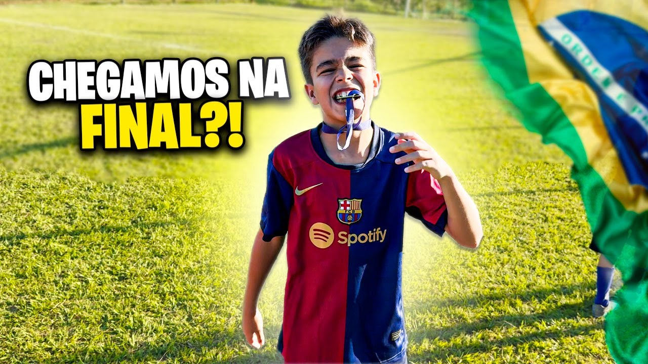 FIZEMOS um JOGO de FUTEBOL VALENDO MEDALHAS com MEUS AMIGOS!