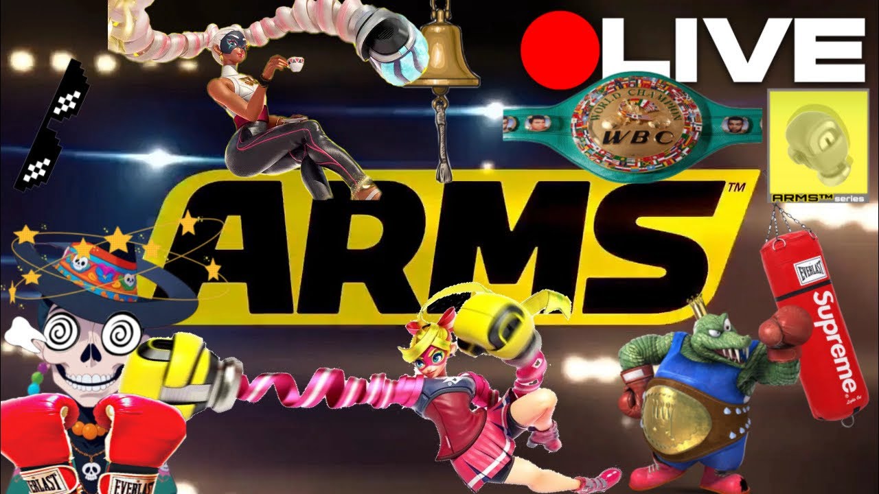 Gamerawesome: Arms: legends of throwing hands Live Gameplay (Valentine Day Special) #livestream