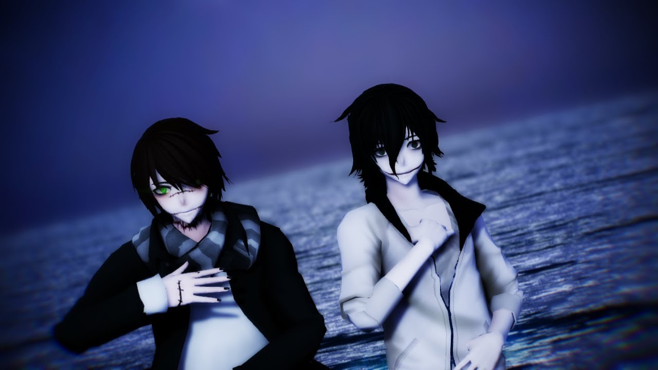 [MMD/Creepypasta]キメラ(Liu/Jeff)