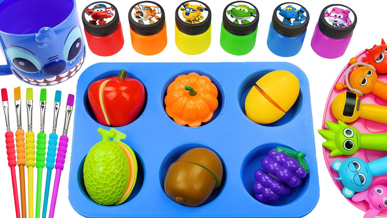 Oddly Satisfying Video l Making DIY Crazyy SPRUKI Sweets Unpacking Blie FORM Stitch Cup Disney ASMR