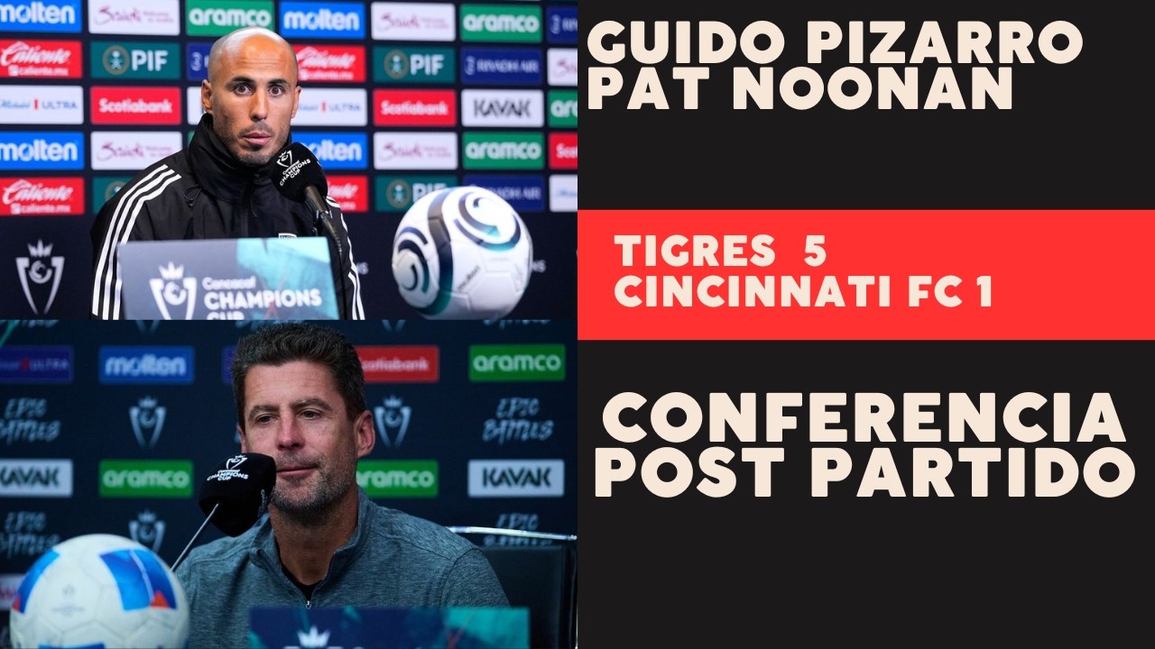 HERÓICO PASE DE TIGRES  TIGRES 5  CINCINNATI FC 1 POST PARTIDO