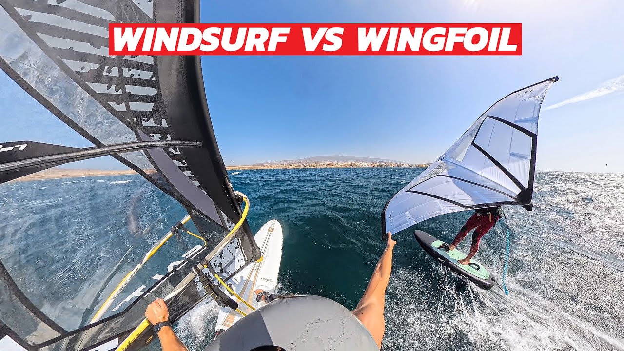 WINDSURF vs WINGFOIL - A Difficult Comparison!