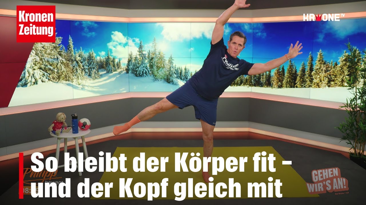 Philipp bewegt am Freitag, 30.1.: So bleiben Körper und Kopf fit