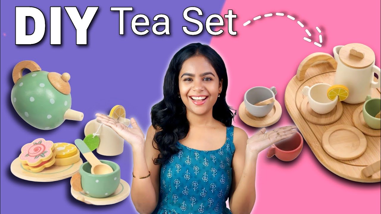 15 CUTE Cup Plate Set DIY | From Waste Plastic