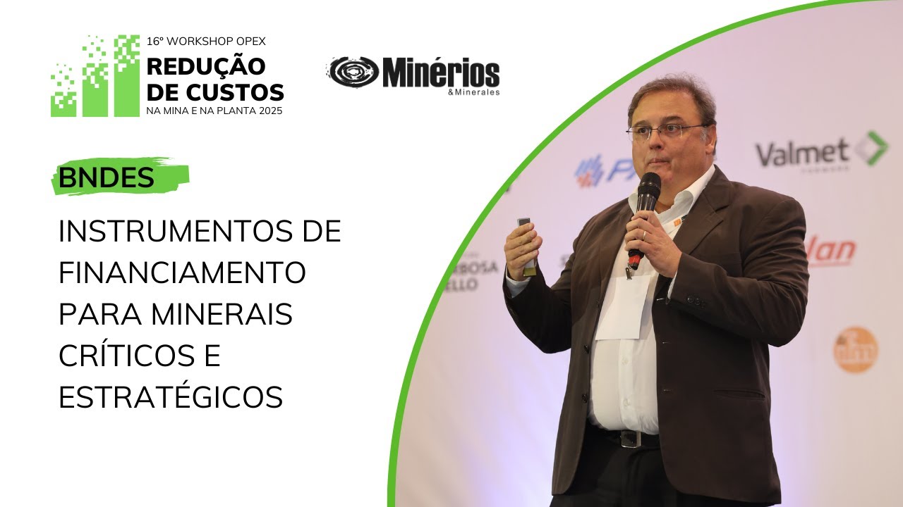 Instrumentos de financiamento para minerais críticos e estratégicos